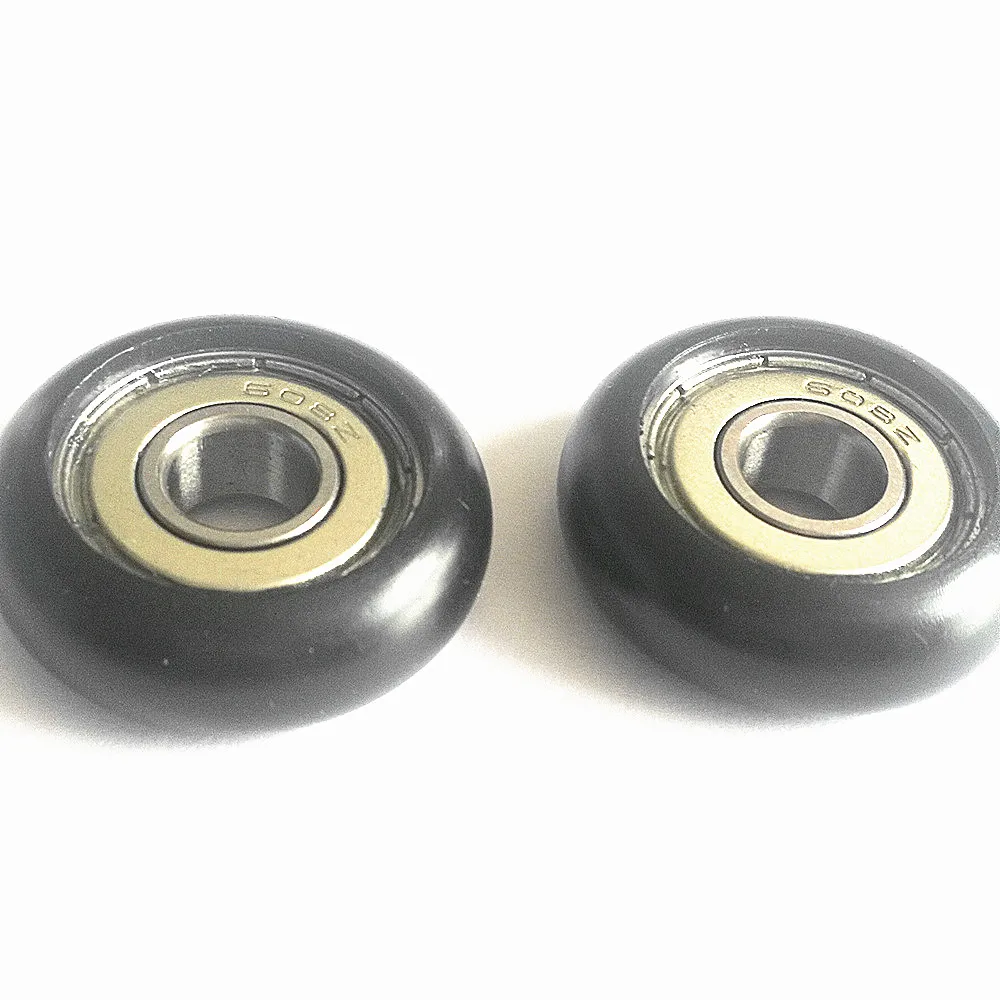 8mmx29mmx10mm 608ZZ Plastic POM coated door/window/drawer/shower guide roller wheel