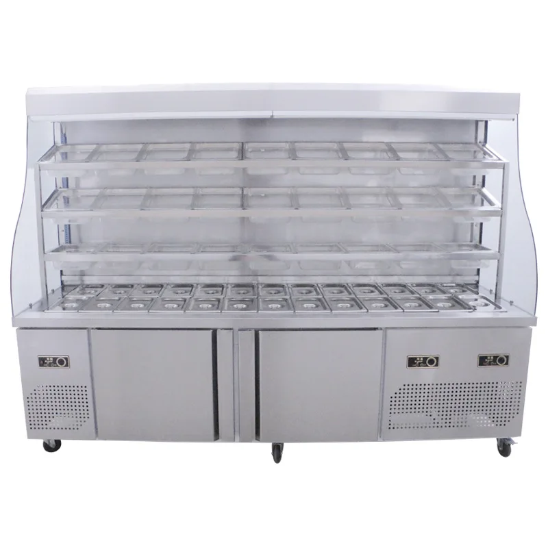 Showcase meat chiller display
