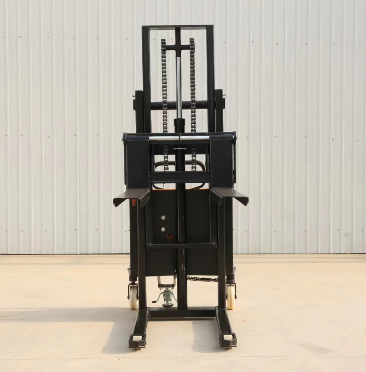 Stacker Arcade Game Machine Semi Electric Walking Semi-Electric Stacker 1T*1.6M