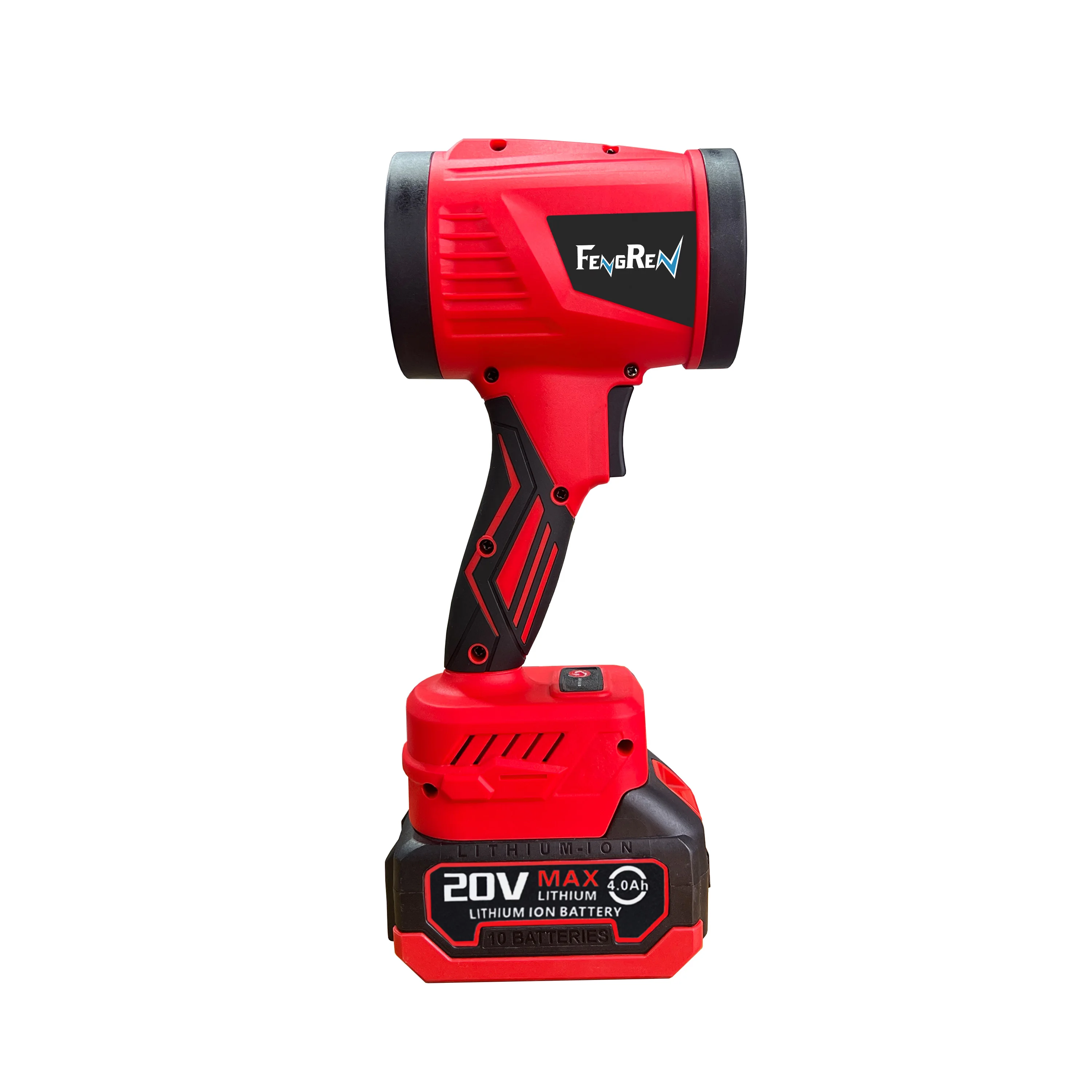 High Power Cordless Turbo Air Blower  Brushless Motor 33000rpm and Adjustable Speed for Industrial and Household Use