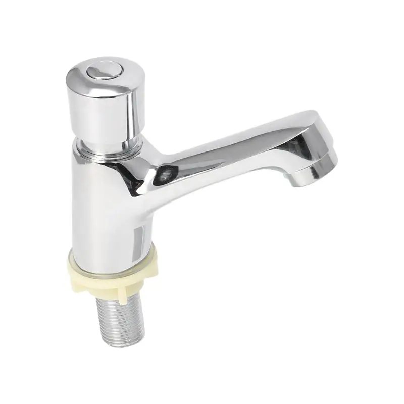 
Copper plating time delay valve flush valve self-closing basin faucet 