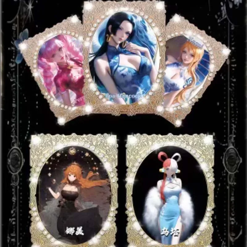 Wholesale OnePiecees Cards Bonfire Studio Diamond Metallic Anime Trading Collection Cards Toy Gift