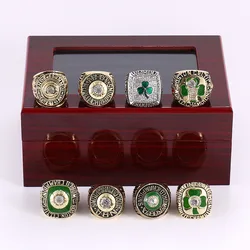 2022 N BA Finals 8PCS N BA Boston Celtics BIRD GARNETT Basketball Championship Ring Set