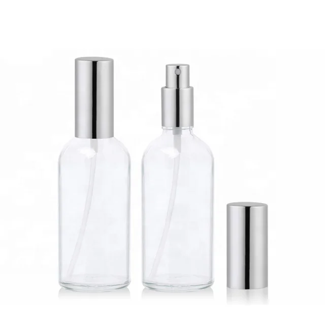 100ml Colored Matte Frosted Empty Glass Spray  Clear Perfume Bottle with Mist Sprayer