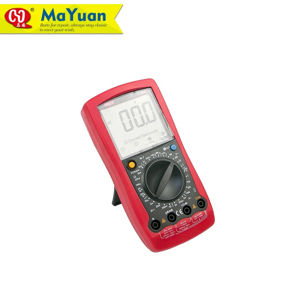 UNIT UT58 Large LCD Display Manual Range Digital Multimeter