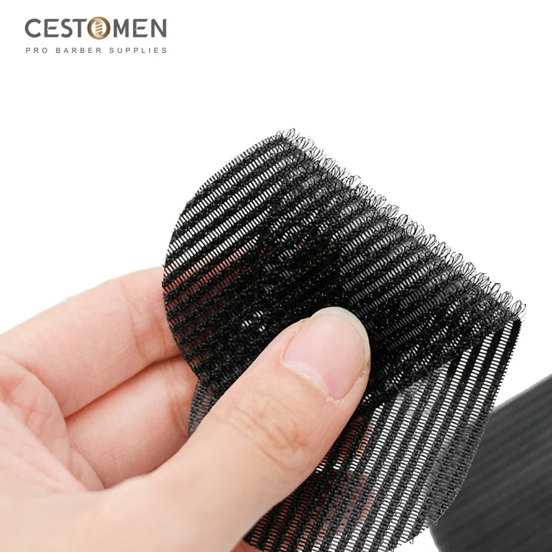 Customized Private Label Barber Grippers Mens Styling Hair Holder Salon Cutting Accessories Nylon Magic Hair Grippers