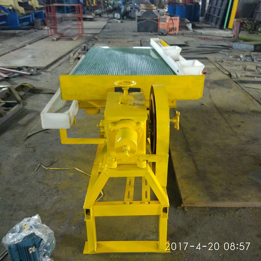 Philippines 5TPH Copper Gold Gravity Recovery Separator Plant 6S Vibrating Shaking Table Machine for Sale