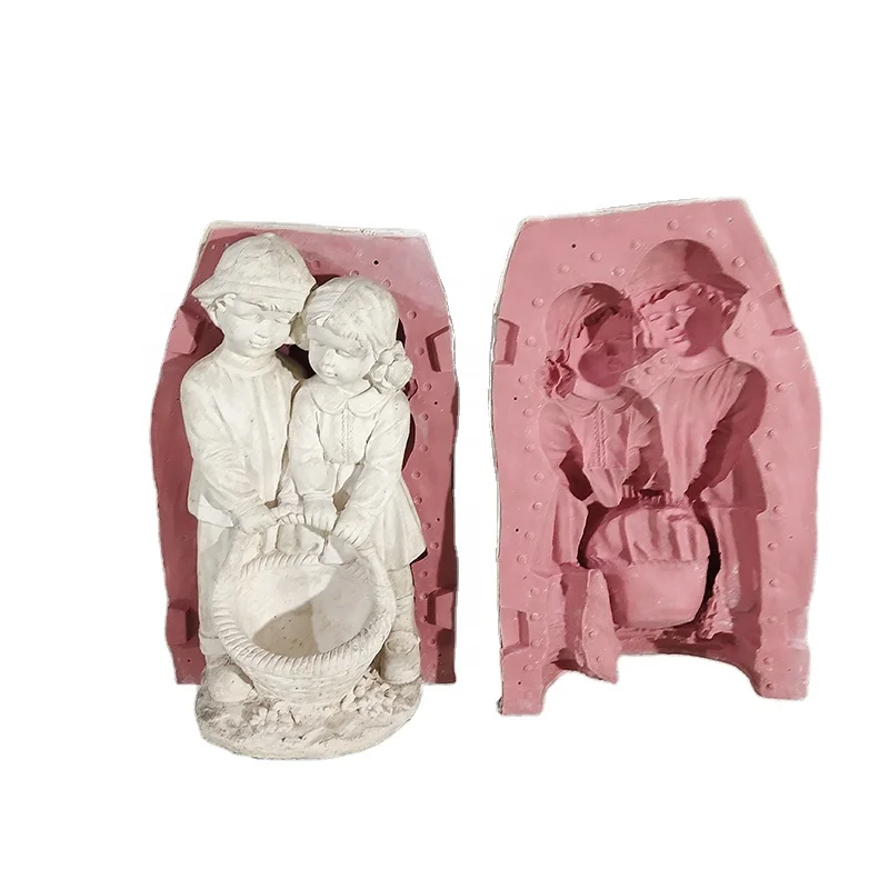 Различные красивые формы из стекловолокна для бетонного горшка индивидуальные бетонные украшения сада большие горшков бетона