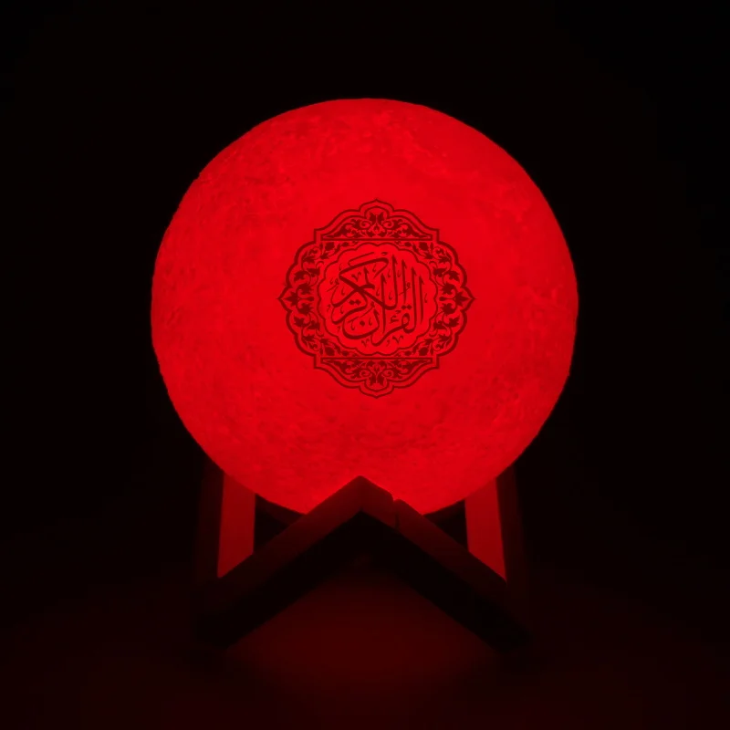 Portable Wireless Speaker quran speaker moon lamp mp3 player blue tooth music speaker