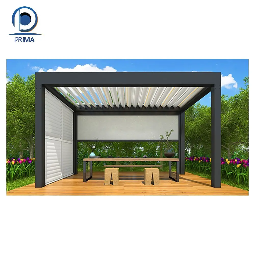 Prima наружная алюминиевая беседка 3x3 м 3x4 4x3 4x4 4x6