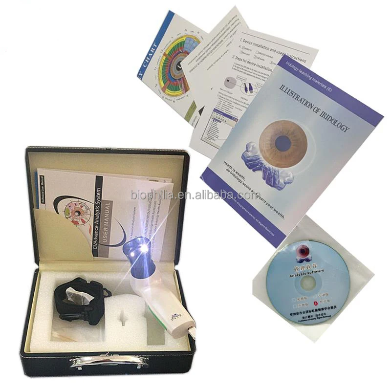 2024 портативный сканер человеческого тела iridology диагностический аппарат для проверки зрения