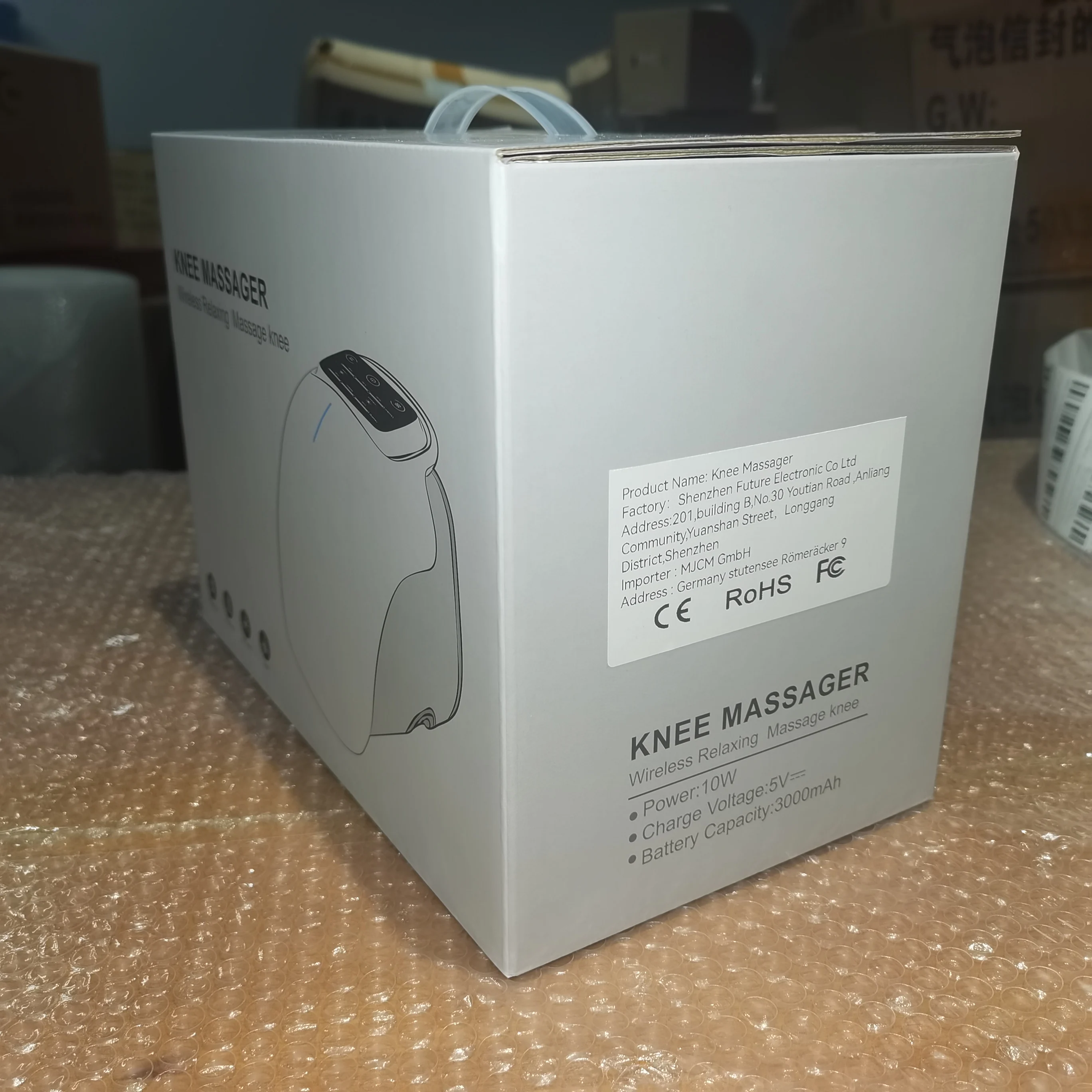 OEM ODM Electric Knee Massager for Arthritis Joint Pain Injury Infrared Heat and Vibration Knee Device for Knee Pain Relief