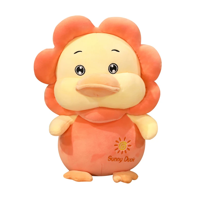 Hot Selling Custom Soft Plushie Cute Sun Duck Plush Doll Toy Stuffed Animal For Gifts