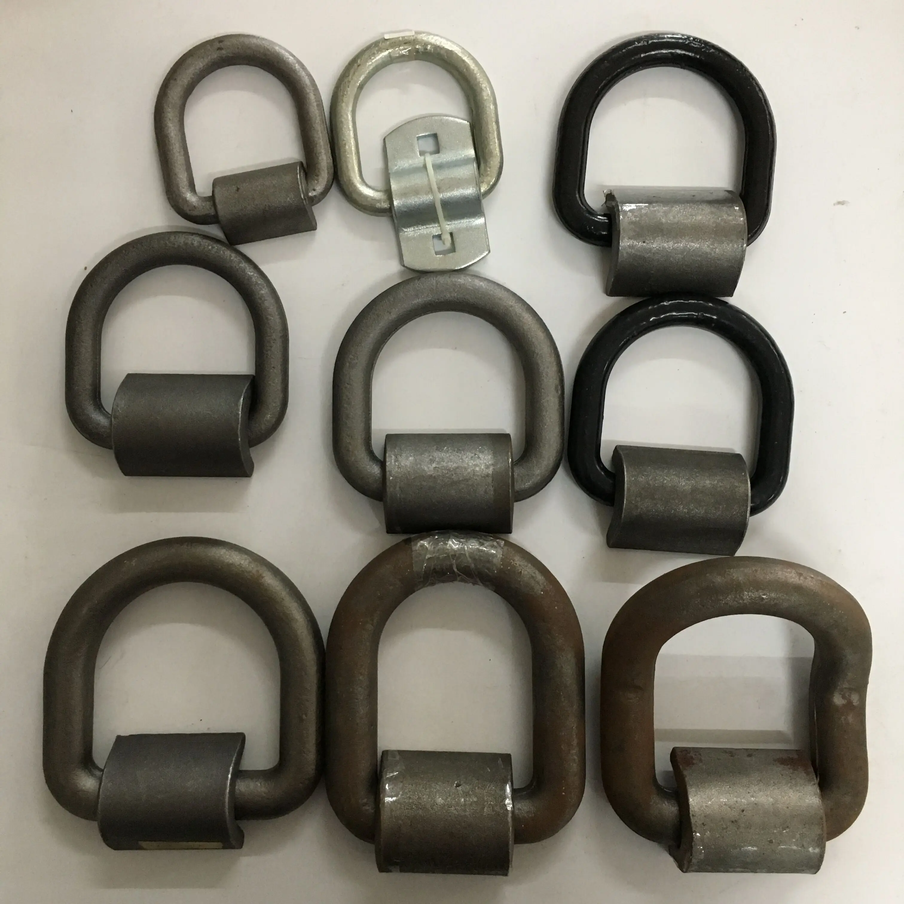 Pan Fitting Stamped on Finished Zinc Mounting Ring Tie down ring