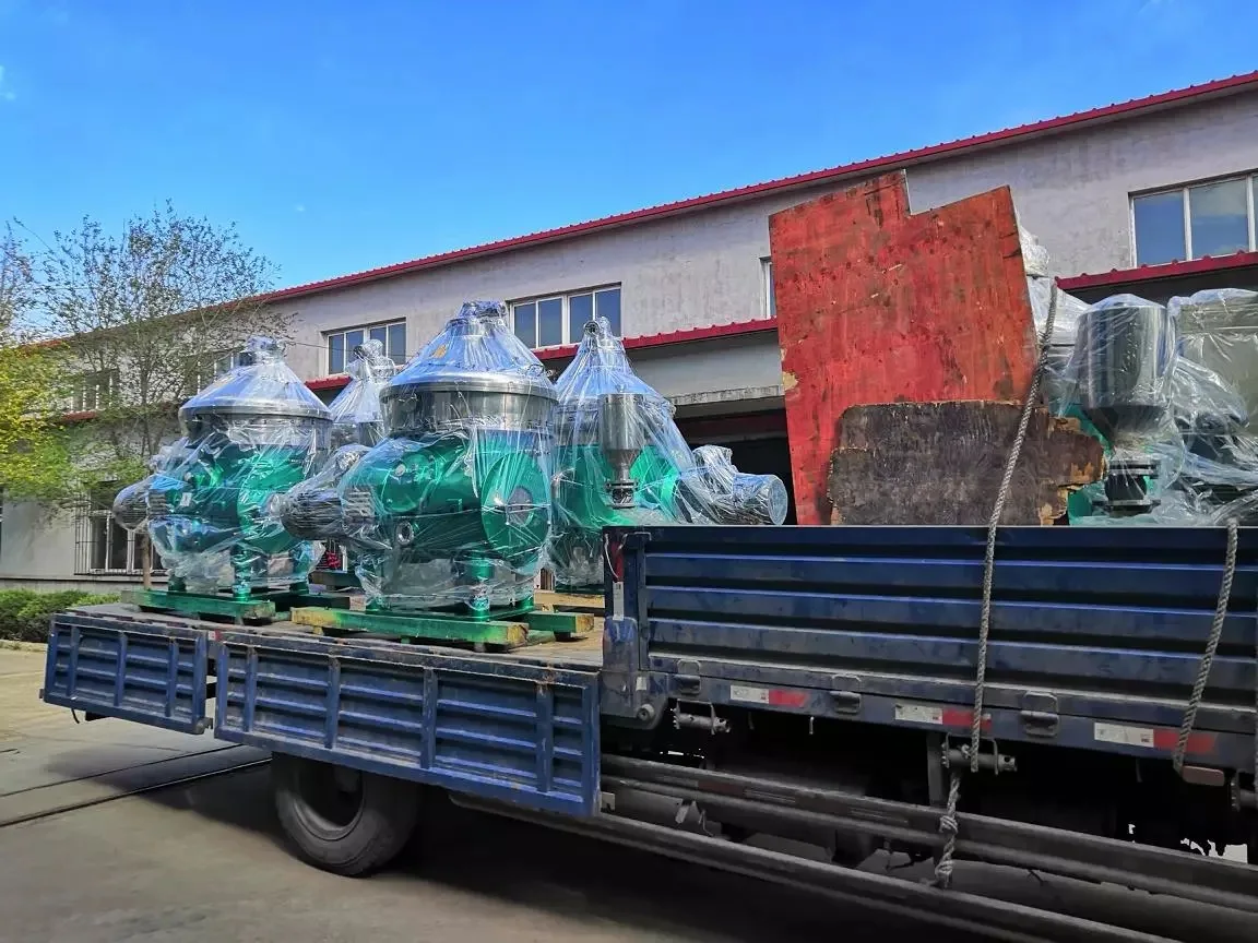 High efficiency automatic separating disc stack algae harvest centrifuge