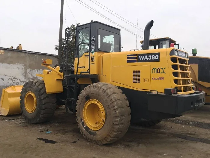 90% New Cheap And High-quality Small Displacement Large Origin Used Komatsu WA380-6 Loader For Sale