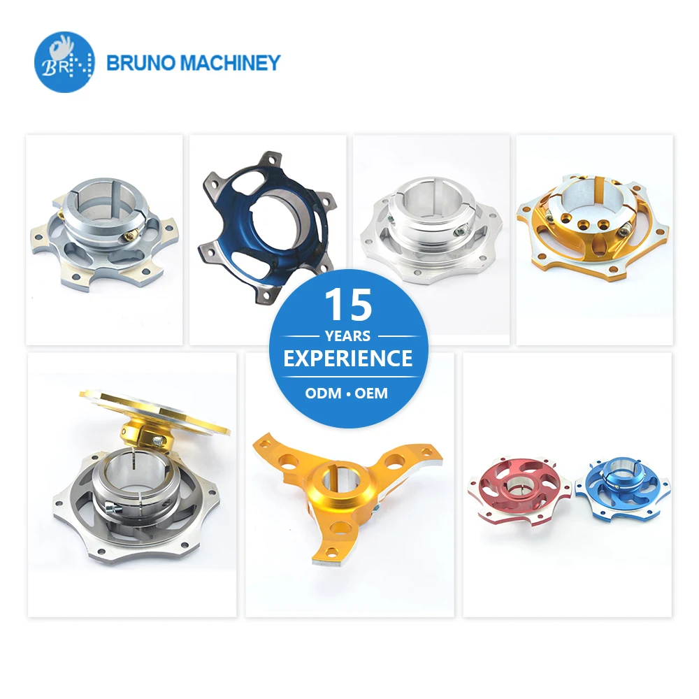 Anodized Accessories Parts CNC Billet 6061 T6 Aluminum Frame Gokart Go Kart Karting 219 Sprocket Hub Carrier Holder