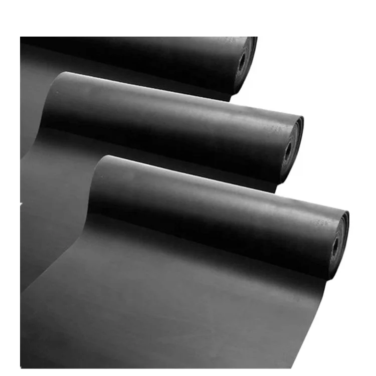 Factory sale industrial shock absorbing neoprene sbr fkm nbr epdm rubber sheet roll