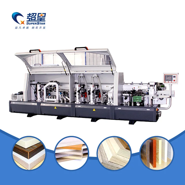 superstar automatic woodworking machine mdf edge banding machine pvc edge banding machine edge banding tape wood