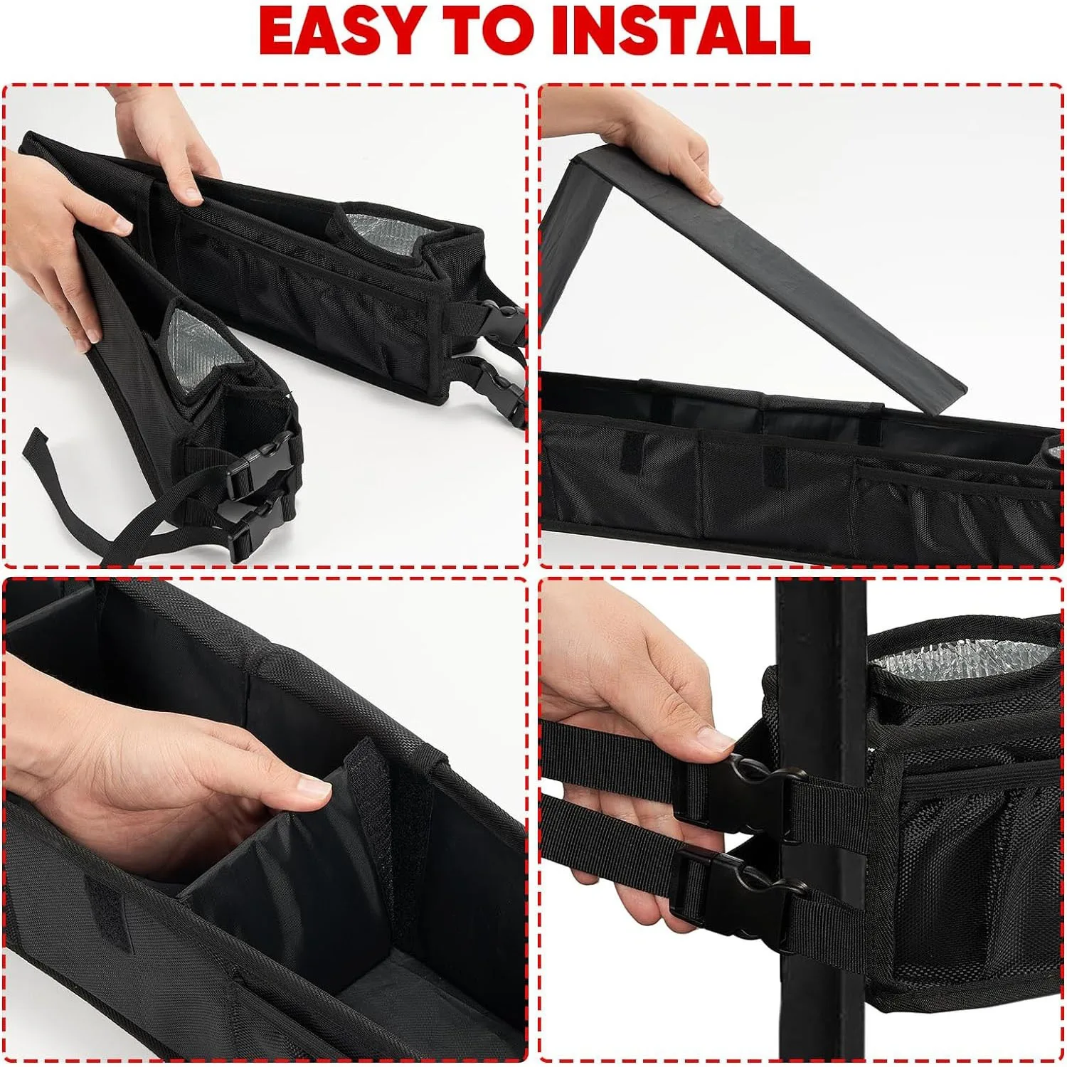 Golf cart front storage basket  storage rack Golf bag cart accessories frame  Latest Design Fordable Golf Car Trunk Accessory