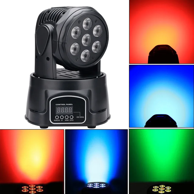 10w 12pcs RGBW 4IN1 party rotating head Led Rotating Planet Light For laser beam light led rgb stage dj light disco