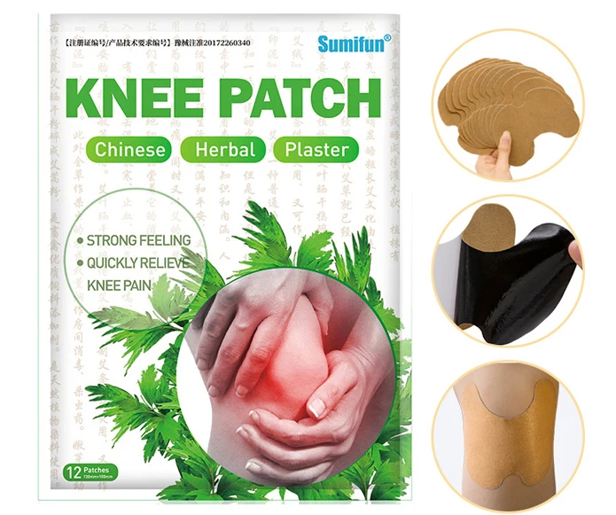 Free Sample Cervical Vertebra Medical moxibustion Wormwood Pain Relief Patch With Lower Price