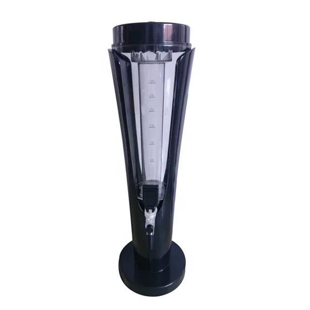 3 л пластиковый сосульки двустворчатые U Тип пивная Башня Диспенсер