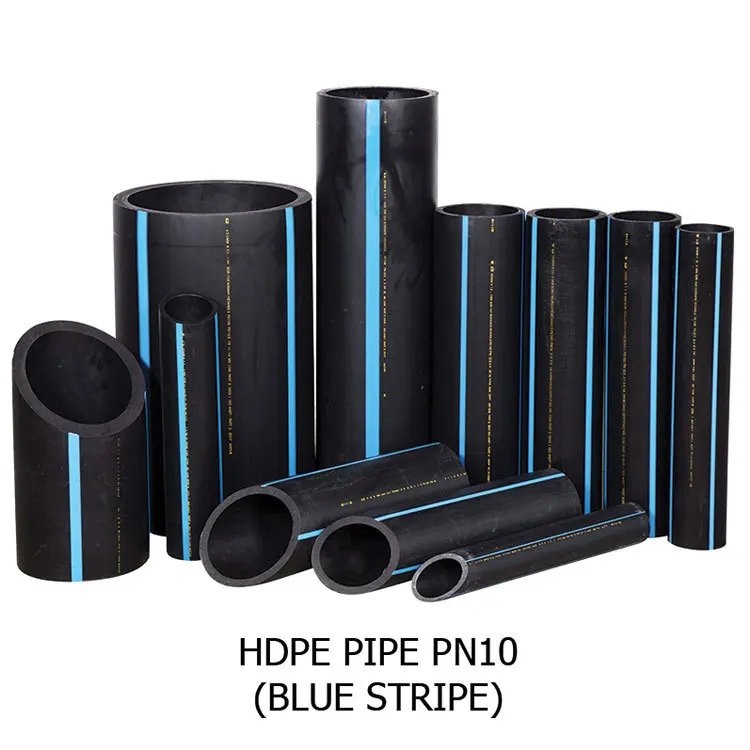 Полиэтиленовая труба высокой плотности Hdpe 4 дюйма 6 дюймов 8 для водоснабжения Pe трубы