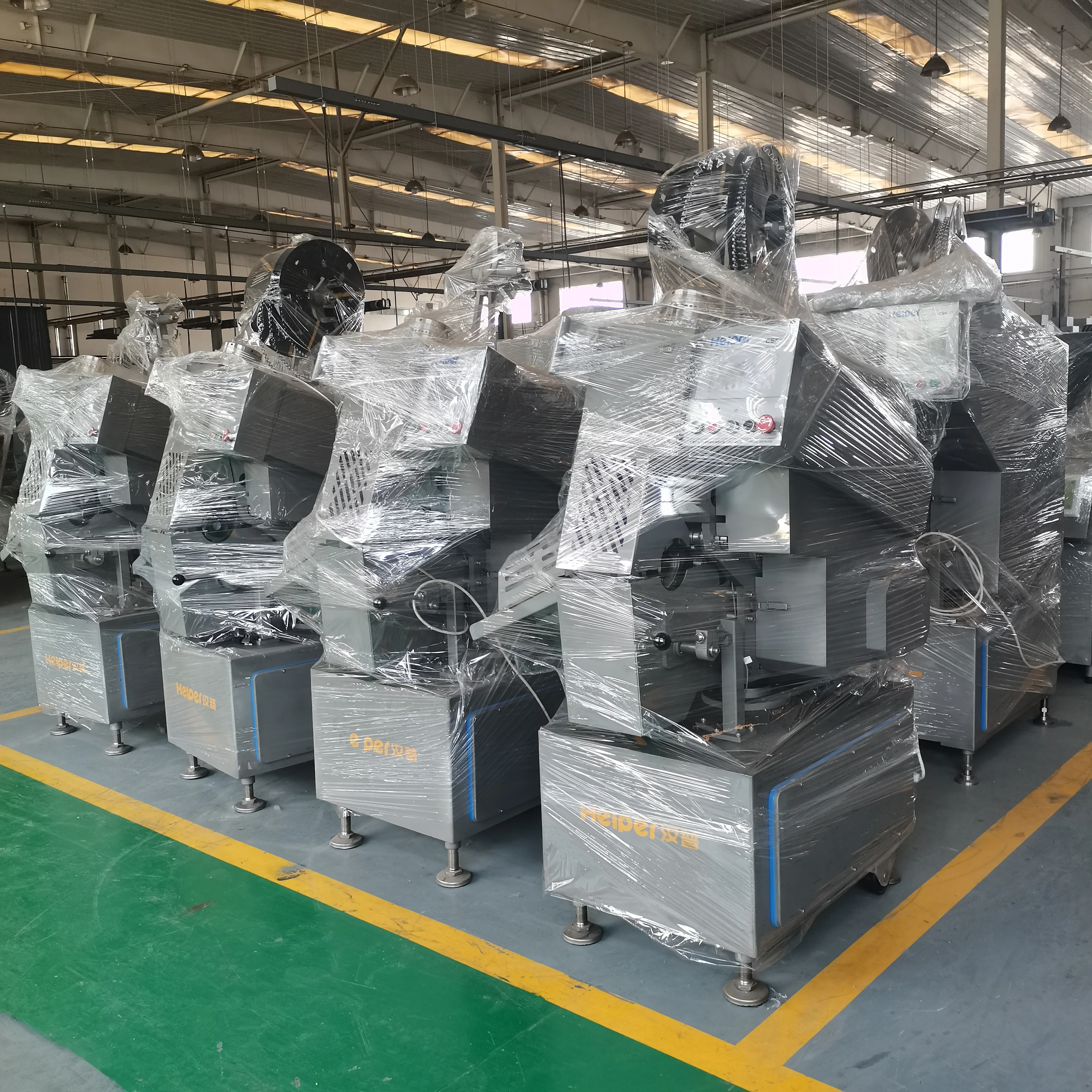 Professional Automatic Sausage Making Machine Great Wall Double Clipping Machine