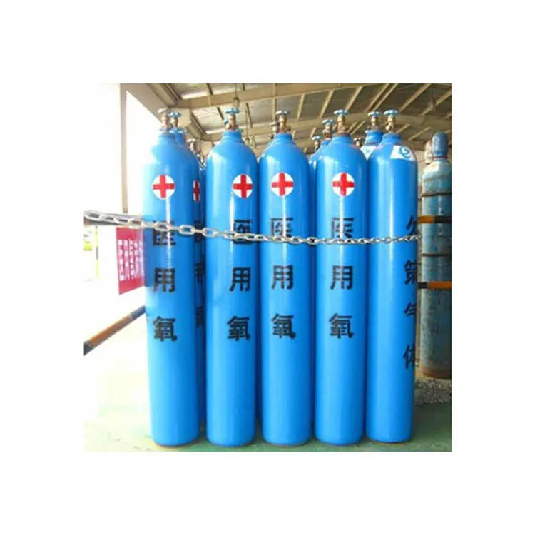 
High Pressure Oxygen Gas Factory Supply High Pressure Oxygen Gas Cylinders 