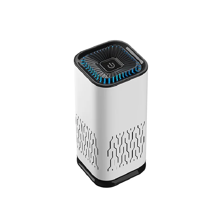 Three Mode H13 Portable Smart Car Air Purifier With Wireless Charging