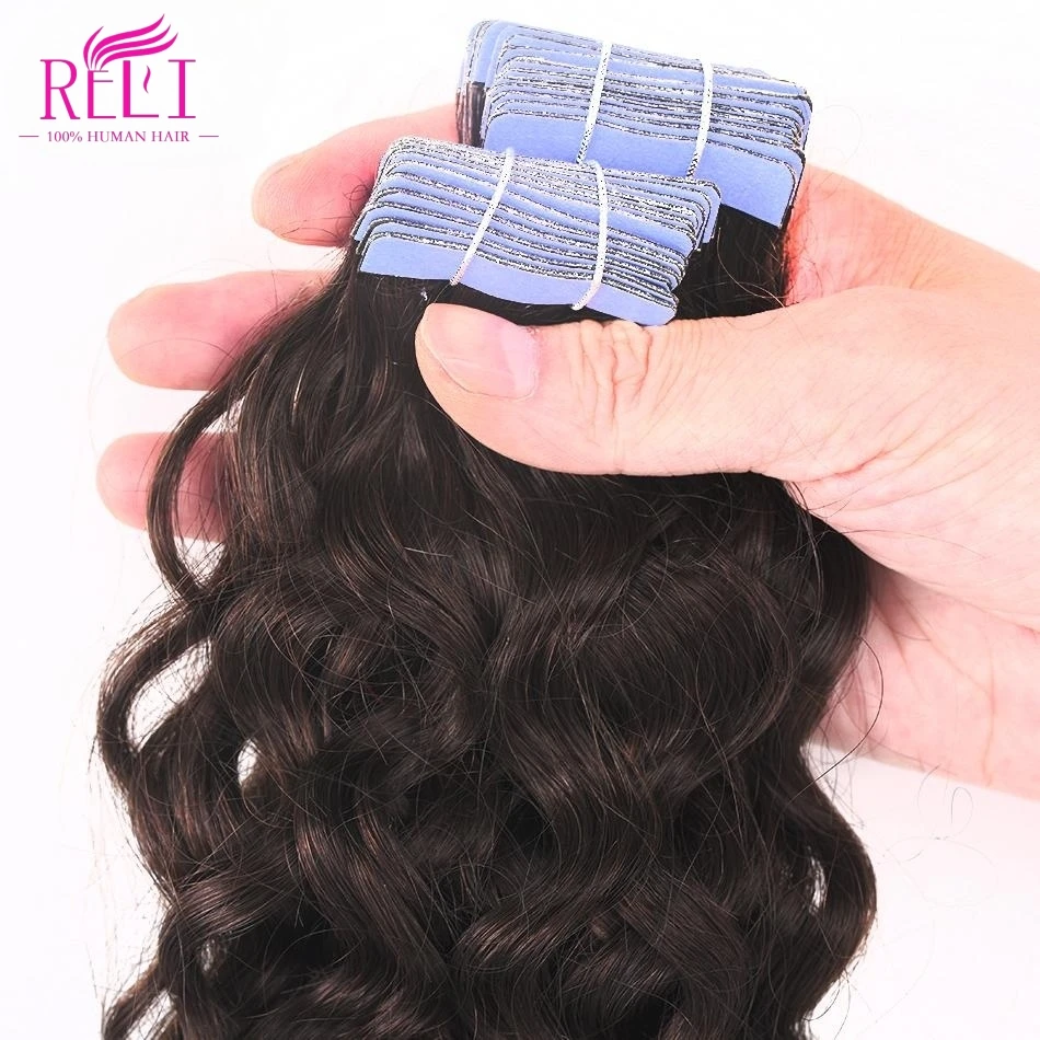 Factory Price Double Drawn Human Hair Tape Ins Extensions Human Hair Strong White Tape In Hair Extensions