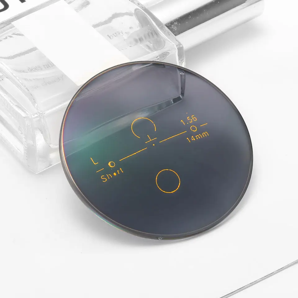 Wholesale eyeglass lenses 1.56 progressive Multifocal photochromic lenses 70/12MM