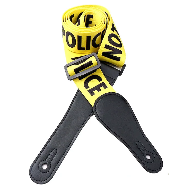 Yellow classic POLINE LINE straps acoustic guitar straps are available in a variety of optional