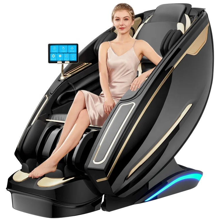 Лучшее китайское кресло Sillon Masaje 8D для невесомости массажное спины SL всего тела 4D Электрическое