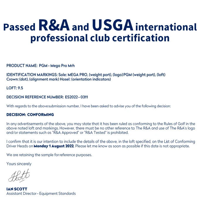 PGM MEGA PRO Professional Golf Club Complete Sets 13Pcs Drivers Titanium Mens Golf Club Sets