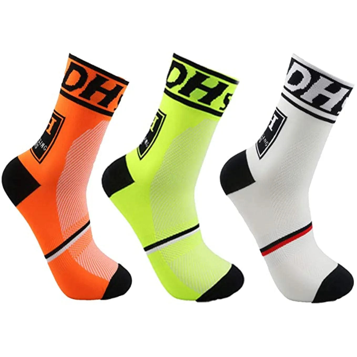 THETA Wholesale High Quality Arch Support Nylon Compression Cycling Running Seamless Ankle Socks for Men Custom Logo Socks