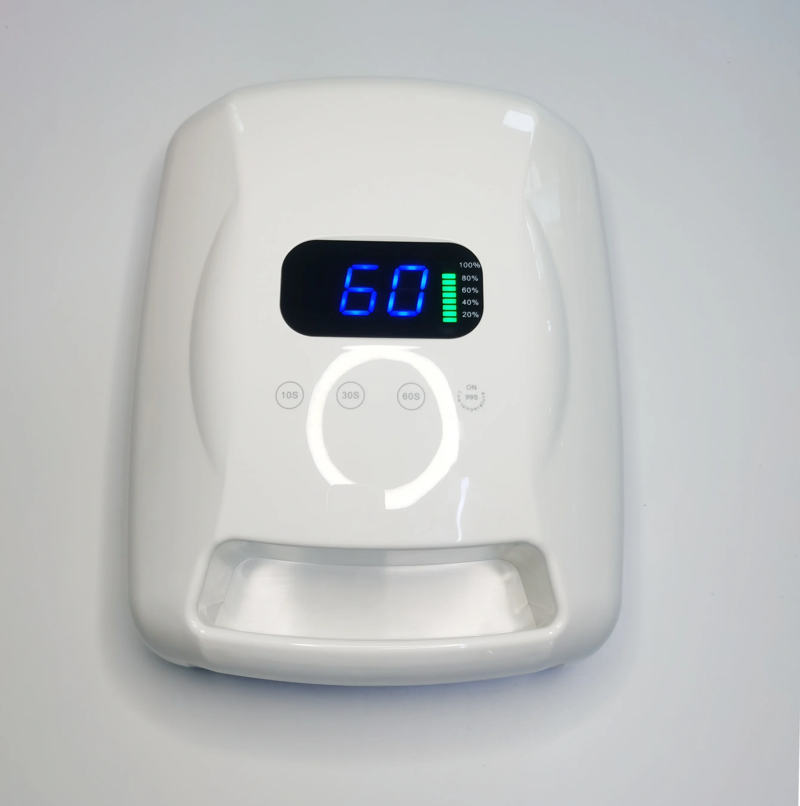 Private Label Built-in Battery Wireless 96W Gel Nail Polish Cordless UV LED Nail Lamp