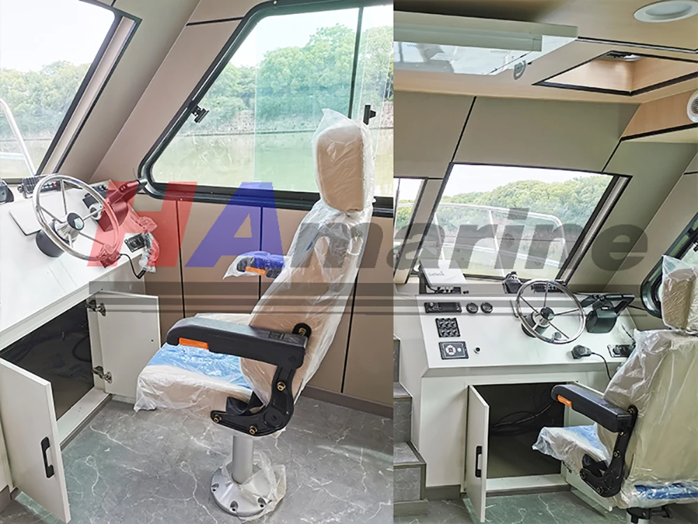 HA1080 catamaran FRP passenger boat