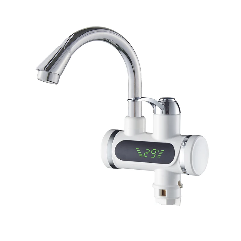 Современный новый дизайн мгновенный Электрический водонагреватель Faucet белый цвет мгновенный кран с горячей водой Электрический кран