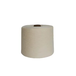 Ne21/1 30% hemp 70% combed organic cotton blended yarn hemp siro compact spun yarn for knitting and weaving fabric soft yarn