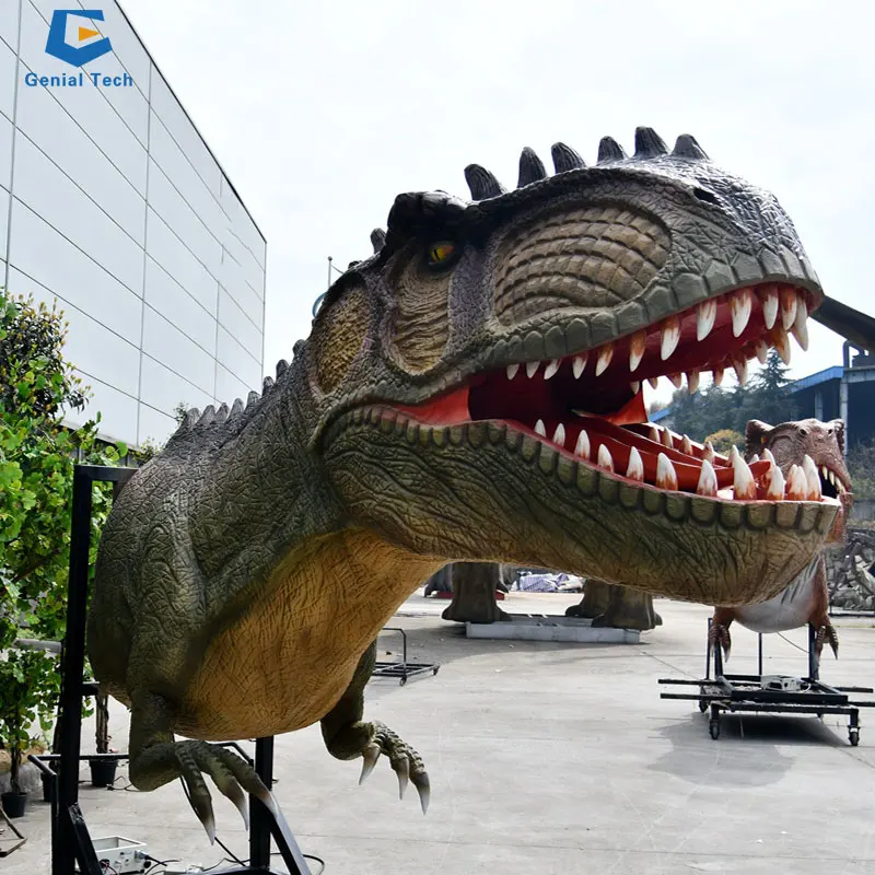 Dinosaur Theme Park Model Dinosaur Head