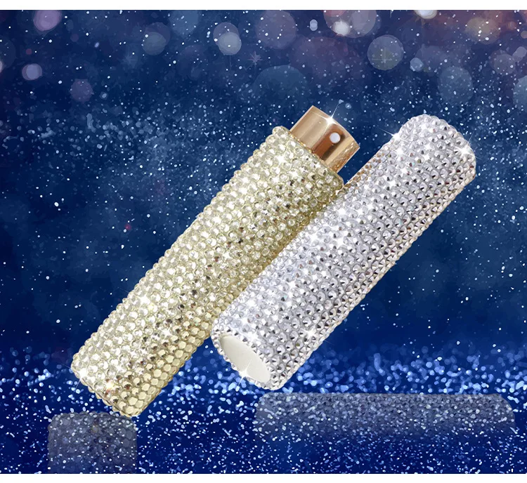 10ml perfume dispenser with diamond-set travel dispenser Mini portable spray bottle Empty bottle Essence Gift