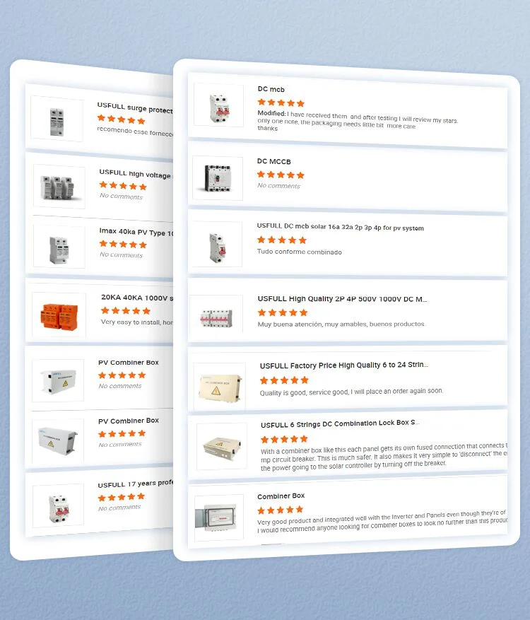 USFULL DC MCCB Molded case circuit breaker 200A 225A 250A 4P 1000V for solar system