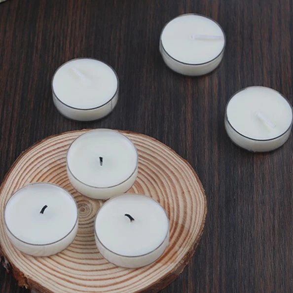 Round Plastic Fireproof Candle Holder for Sale