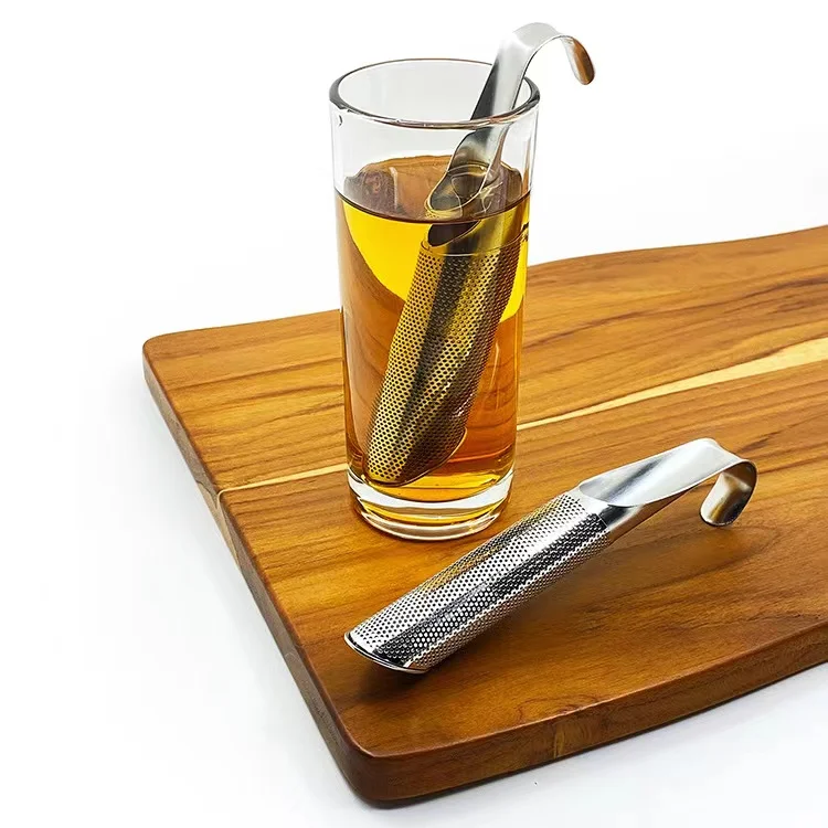 Newest British Tea Strainer Cylindrical Mesh Tea Filter Interval Tea Infusers With Wholesaler