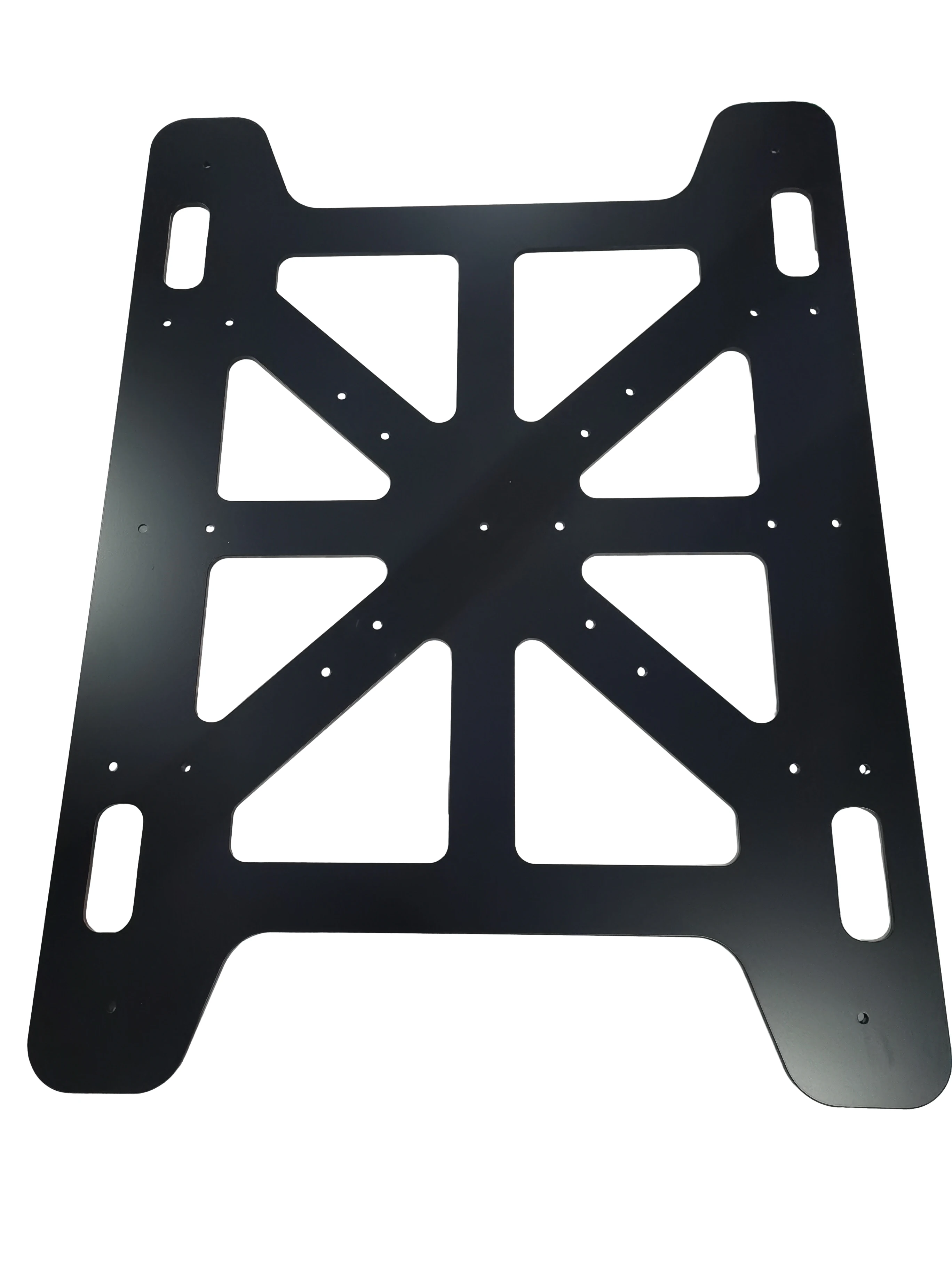 High precision custom cnc laser cutting sheet metal parts with various color surface treatment and logo silk printing