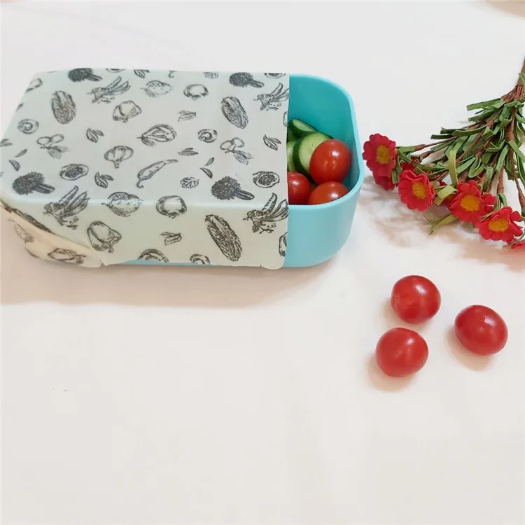 
Cheap Price Discount Non-toxic Washable Reusable Natural Organic Beeswax Eco Friendly Food Wraps 
