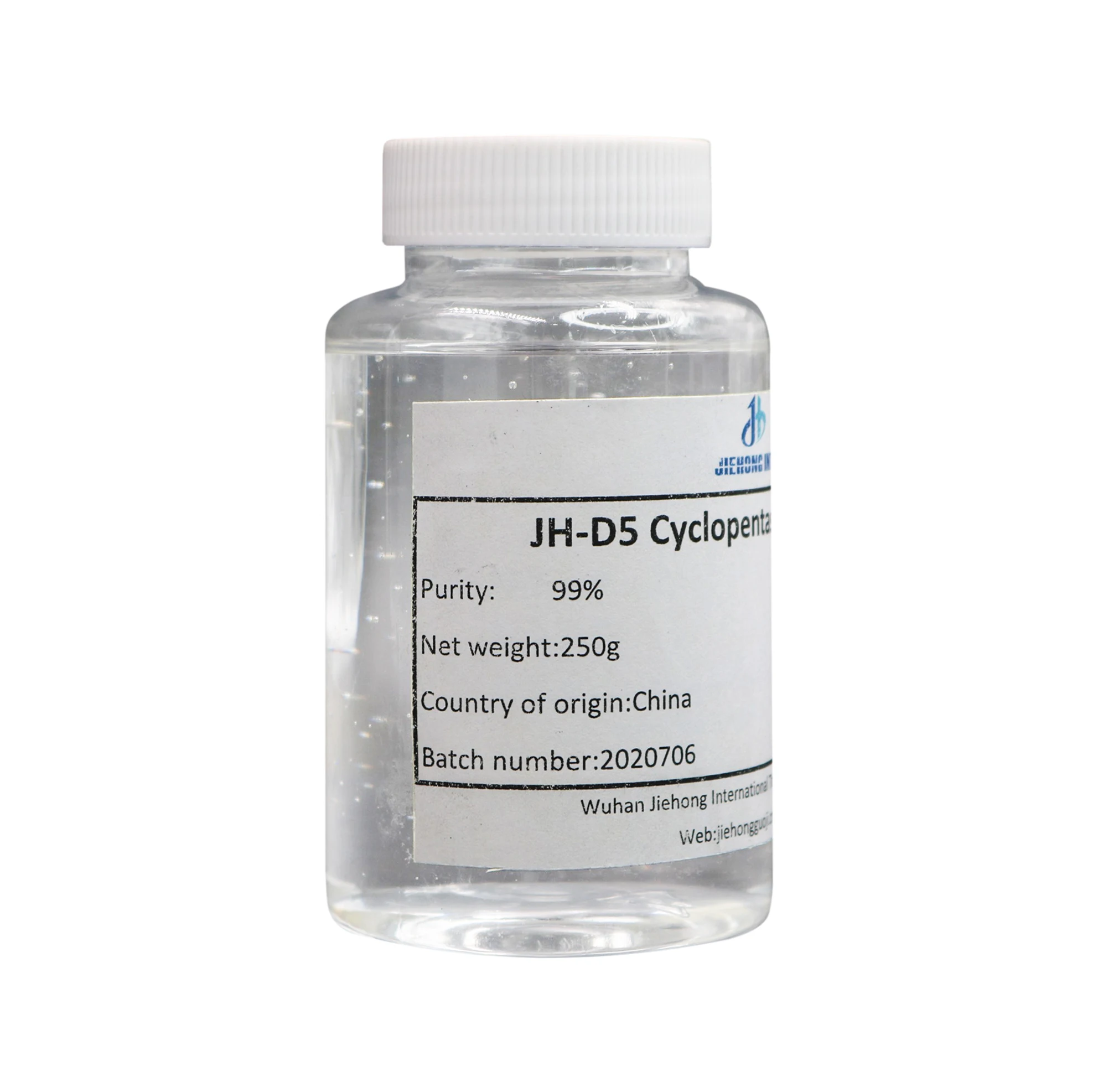 high Spread ability and non-greasy free Cyclopentasiloxane D5 special for Cosmetic industry use