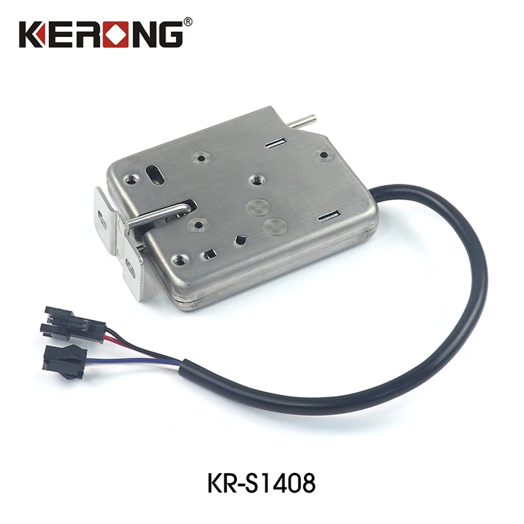 KERONG Remote Control Mini Electronic Magnetic Concealed Storage Cabinet Drawer Locks Electric Bolt Switch Box Lock